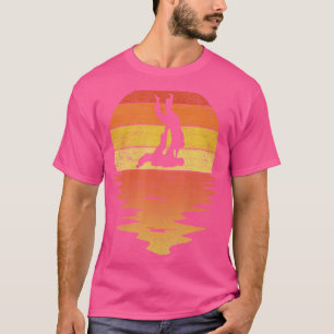 Jiu Jitsu Shirt Retro Sunset 70S Vintage Jiu Jitsu