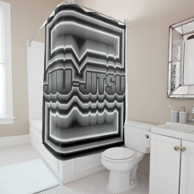 Jiu-Jitsu Shower Curtain (In Situ)