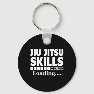 Jiu Jitsu Skills Loading Shirt - Funny BJJ Key Ring