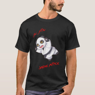 Jiu Jitsu Sneak Attack Panda T-Shirt