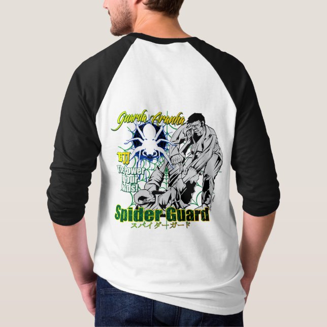 jiu-jitsu Spider Guard T-Shirt (Back)
