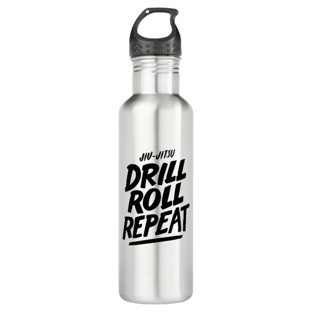 Jiu-Jitsu sports water bottle (Front)