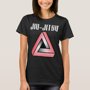 Jiu Jitsu Spray Paint Gracie Triangle Mma Muay T T-Shirt