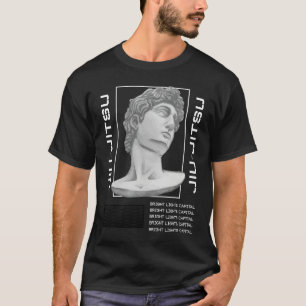 Jiu Jitsu Statue Head MMA Wrestling BJJ Boxing T-Shirt