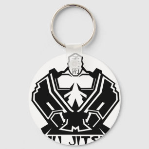 Jiu Jitsu - The Fighter Prepares Key Ring