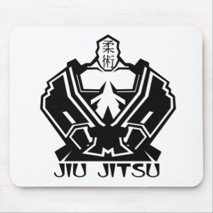 Jiu Jitsu - The Fighter Prepares Mouse Mat