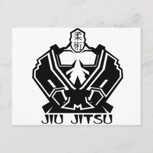 Jiu Jitsu - The Fighter Prepares Postcard