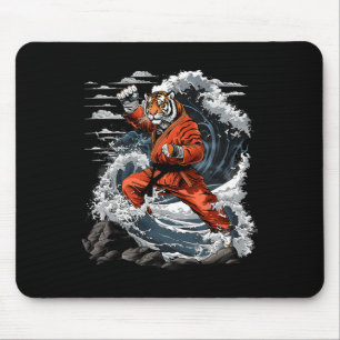 Jiu-jitsu Tiger Kung Fu Taekwondo Kickboxing Marti Mouse Mat