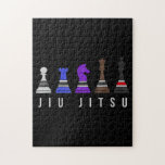 jiu jitsu training   chess, gift  bjj with text. jigsaw puzzle<br><div class="desc">jiu jitsu training   chess,  gift  bjj with text.</div>