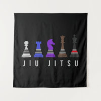 jiu jitsu training   chess, gift  bjj with text.