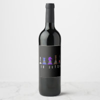 jiu jitsu training chess, gift bjj with text.