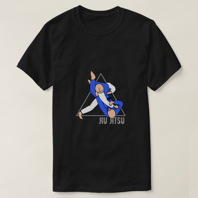Jiu Jitsu Triangle T-shirt (Design Front)