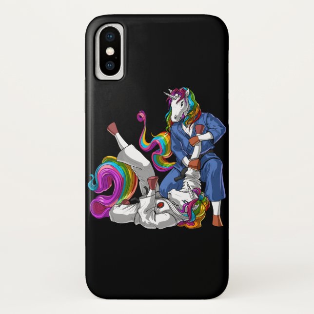 Jiu-Jitsu Unicorns Case-Mate iPhone Case (Back)