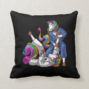 Jiu-Jitsu Unicorns Cushion