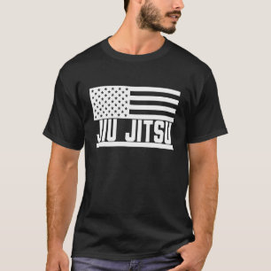 Jiu Jitsu USA Flag T-Shirt