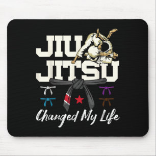 Jiu Jitsu Vintage Jiu Jitsu Changed My Life Mouse Mat