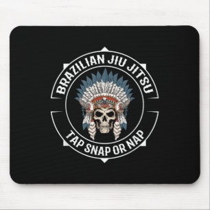 Jiu Jitsu War Bonnet - Submission Team Jiu Jitsu W Mouse Mat