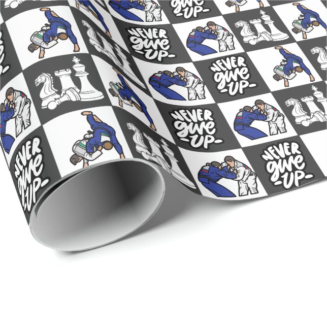 Jiu Jitsu Wrapping Paper (Roll Corner)