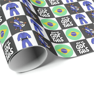 Jiu Jitsu Wrapping Paper