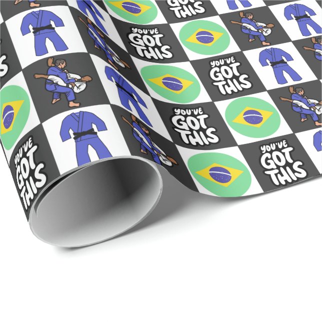 Jiu Jitsu Wrapping Paper (Roll Corner)