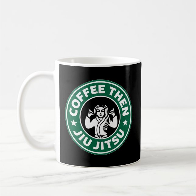 Jiu Jitsus Coffee Bjj Mma Jujitsu Coffee Mug (Left)