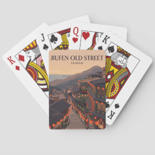 Jiufen Old Street Taiwan Playing Cards