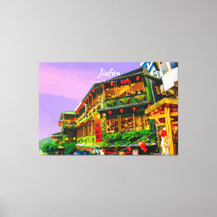 Jiufen, Taiwan - Ancient Teahouse Canvas Print