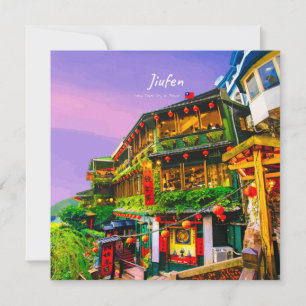 Jiufen, Taiwan - Ancient Teahouse Invitation