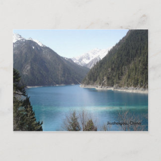 Jiuzhaigou, China Postcard