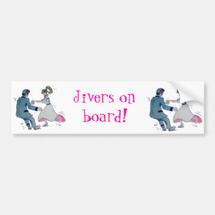 Jive Fun! swing dancing rock and roll Bumper Sticker