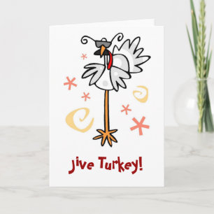 Jive Turkey Holiday Card
