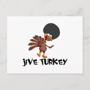 Jive Turkey Postcard