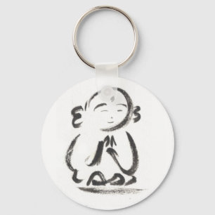 Jizo the Monk Keychain