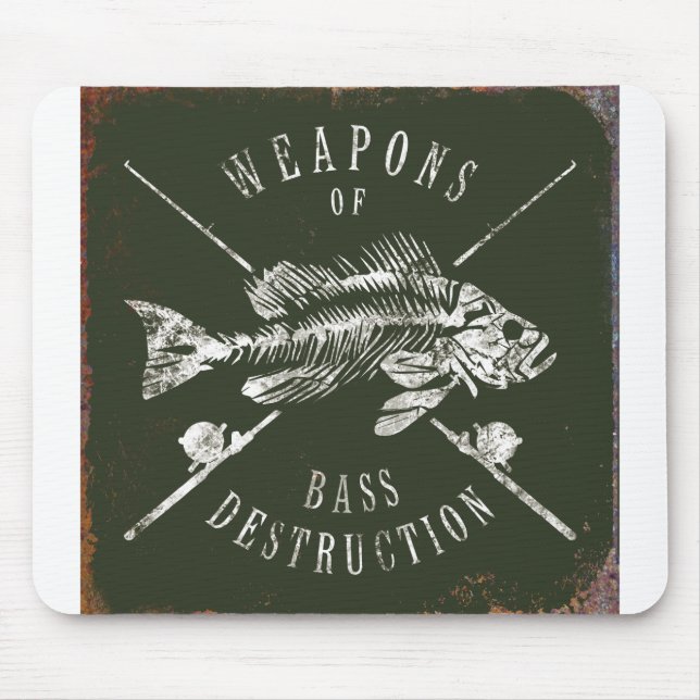 JJ56 Weapons of Bass.tif Mouse Mat (Front)