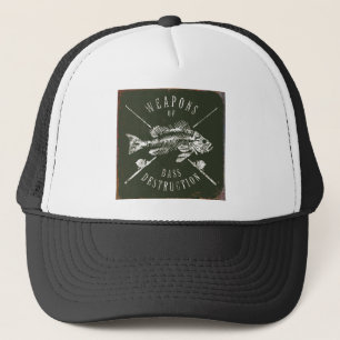 JJ56 Weapons of Bass.tif Trucker Hat