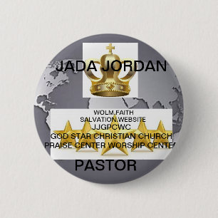 JJGPCWC GOD STAR CHRISTIAN CHURCH BADGE ERASER