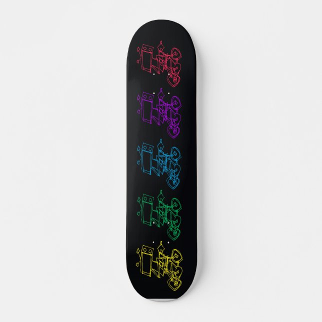 JKreutzer Artworks original skateboard (Front)