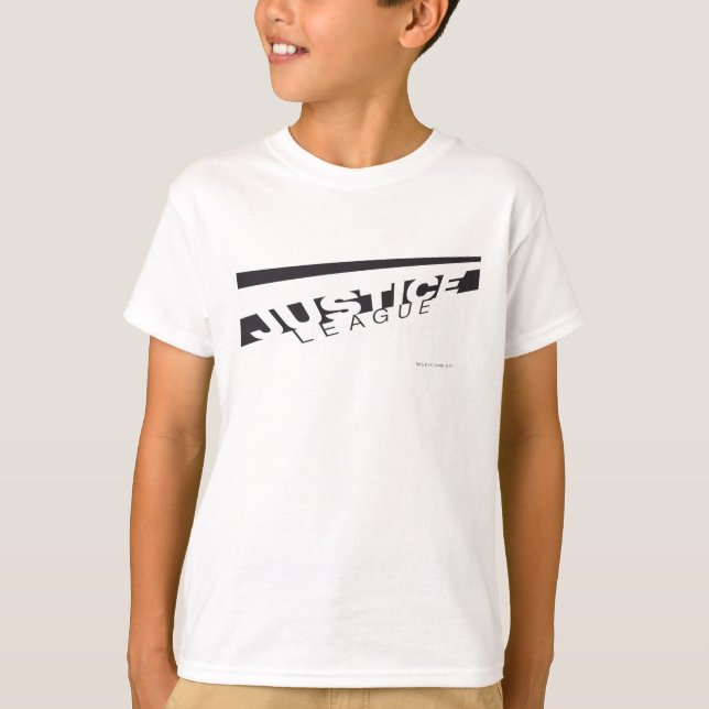 JL B/W Skewed T-Shirt (Front)