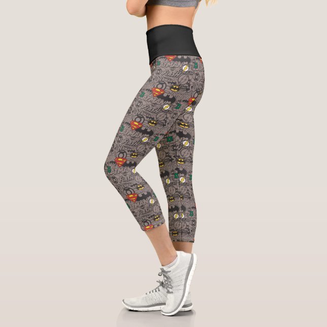 JL Core Supreme 6 Capri Leggings (Left)