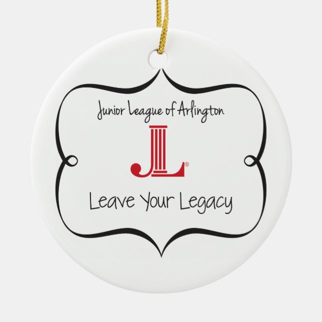 JLA "Leave Your Legacy" Ornament (Front)