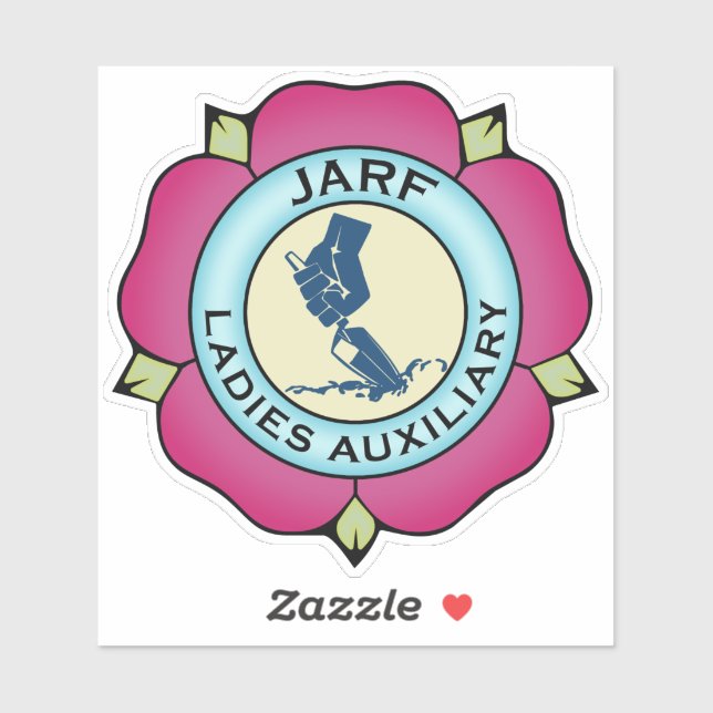 JLA logo vinyl sticker HS 4" (Sheet)