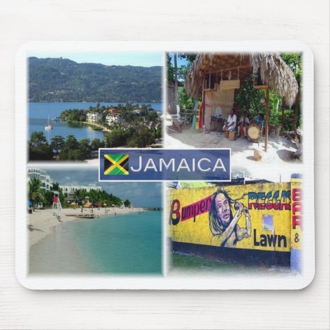 JM Jamaica - Mouse Mat (Front)