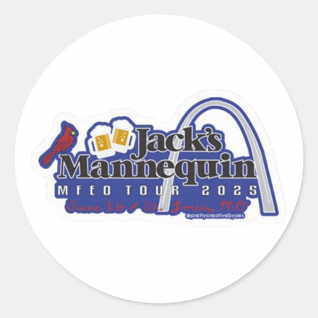 JM MFEO Tour - St. Louis Sticker (Front)