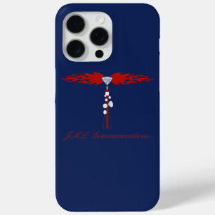 JML Communications Tower Logo iPhone 15 Pro Max Case