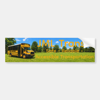 JML Transit Bumper Sticker
