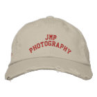 JMP Photography Distressed Twill Cap