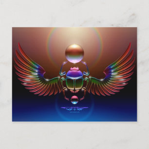 JMR - Crystal Scarab Postcard