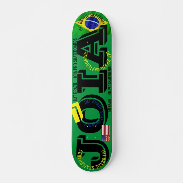 JMT BRAZIL   JOIA   JMT 7 3/4" Skateboard Deck (Front)
