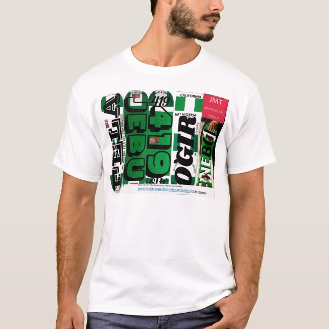 JMT NIGERIA  MERCH Men's Basic T-Shirt (Front)