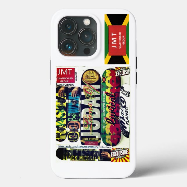 JMT SKATEBOARD , Apple iPhone 13 Pro, Tough Case-Mate iPhone Case (Back)